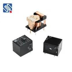 Meishuo MPA-S-112-A T73 Miniature Electromagnetic Relay 12V 4Pin T73 10A Sugar Cube Relay with Sealed Protection 1A Contact