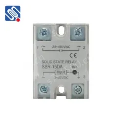 Meishuo SSR-15DA DC to AC 15A SSR Single Phase Solid State Ssr Small High Power Relay