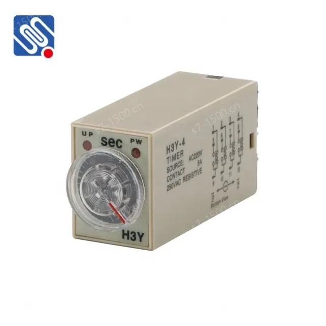 Meishuo H3Y-4 AC 24V 110V 220V 14pins 5A Small High Precision Power on Delay Time Relay