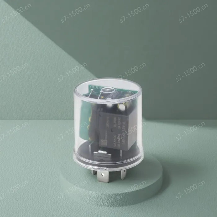 24V DC 3P Low Power Anti-Hyperflash Electronic Flasher Relay Nickel-plated Copper Contacts Sealed Protection for Car