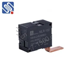 Meishuo MLR 100A Miniature Bistable Polarized Relay High Power 12VDC Remote Control Energy Efficient 24VDC Switch PCB Sealed