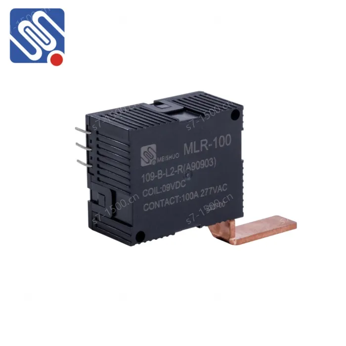 Meishuo MLR 100A Miniature Bistable Polarized Relay High Power 12VDC Remote Control Energy Efficient 24VDC Switch PCB Sealed