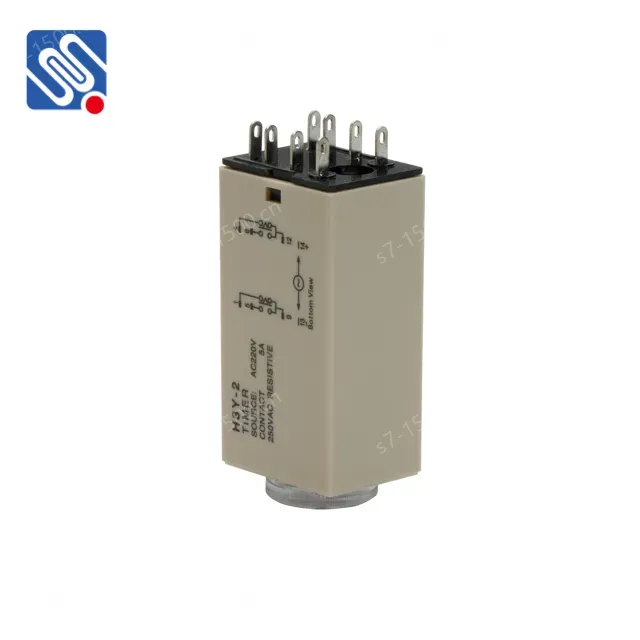Meishuo H3Y-2 Miniature 8pin 14pins 5A Power on Delay Time Relay High Power AC 220V Sealed Protector