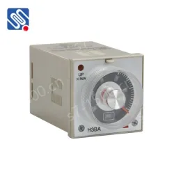 Meishuo H3BA-8 High Quality 24VDC/VAC Time Relay Miniature Size High Power Sealed Power-on Delay Time Relay for AC220V/DC12V