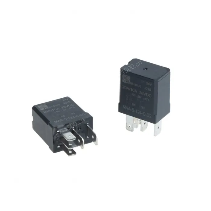 New Meishuo MAA-S-124-C-D2 12VDC 30A Automotive Car Relay with Parallel Diode for Replacement