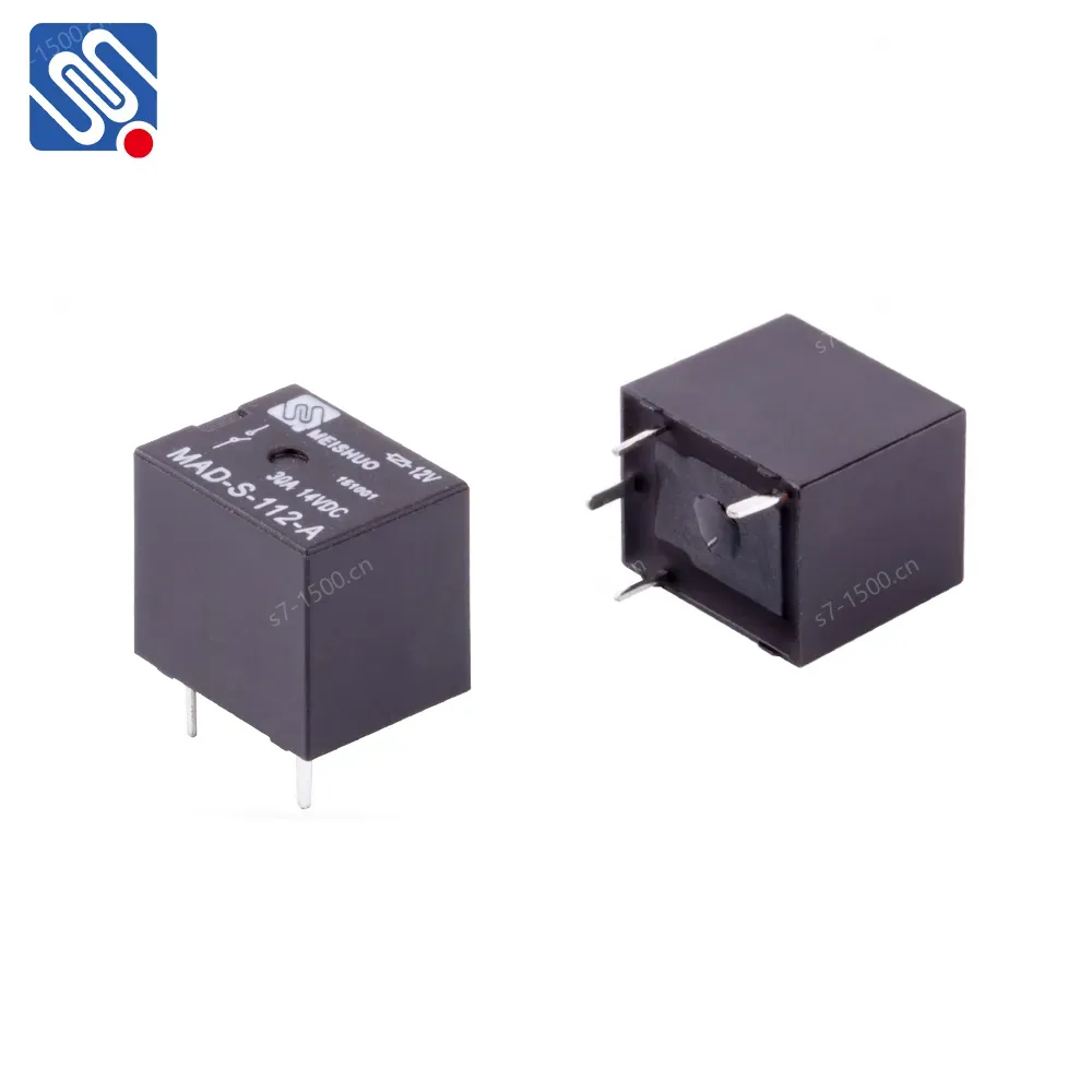 Meishuo MAD Mini PCB 0.6W 0.8W 12v 20a Dc Electromagnetic Automotive Relay 12v Dc