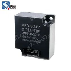 For MFD-5-24V DC Waterproof IP67 24V 5P Low Power Flasher Relay Nickel-plated Copper Automotive Motorcycle LED Signal