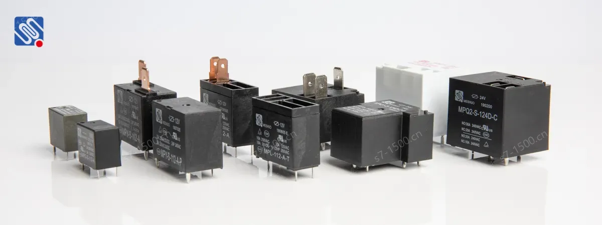 Meishuo MCA SPDT 3A 3-24VDC Electromagnetic Relay Sealed PCB Sign Relay Factory Supply