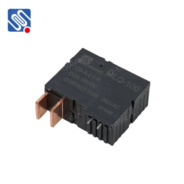 Meishuo MLQ-100 Miniature Bistable Magnetic Latching Relay 109-A-L1-R QC 100A with 96 Resistance Coil Normally Closed PCB Mo