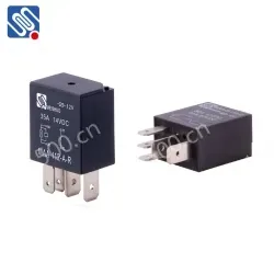 Meishuo MAA 12V 35A Waterproof Black Violet Relay Switch for Car New Reliability for Automobile Fog Lamp Air Conditioner