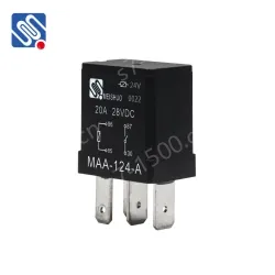 Meishuo MAA Violet Car Relay New DC12V/24V 35A 4PIN/5pin for Modified Vehicles