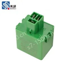 MEISHUO Miniature Sealed 12V DC 3-Pin Electronic Flasher Relay MFC-3-12V for LED Turn Signal Lights Motorcycle Car Truck