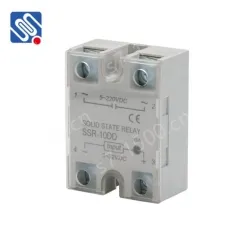 Meishuo SSR-10DD 5v DC to DC 10A Single Phase Solid State Relay High Reliability SSR Relay