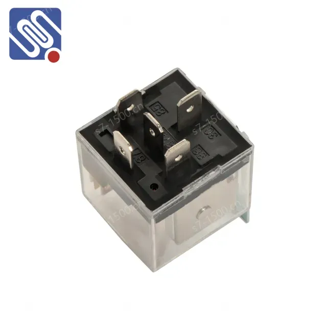 MEISHUO MAH 12V 5PINS DPDT Automotive Relay 5 Pin Transparent Leds 40A/60A/80A Series