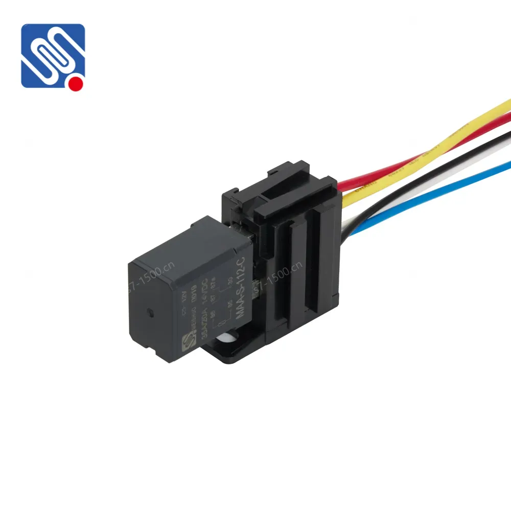 Meishuo MAA 5pin Auto Relay 12v 35a/28vdc 12v Dc 5pin Power Automotive Relay with 40a Rated Current for Car Spare Parts