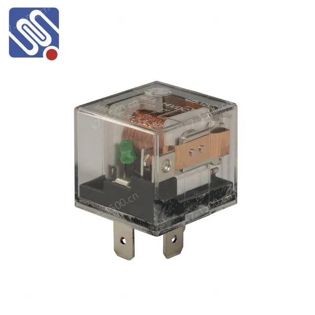 MEISHUO MAH 12V 5PINS DPDT Automotive Relay 5 Pin Transparent Leds 40A/60A/80A Series