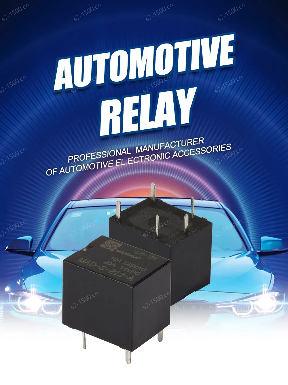 MEISHUO Factory Direct Sales New MAD-S-112-A Small Home Appliance Relay T78 12V DC 20A