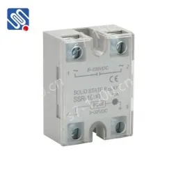 Meishuo SSR-10DD 5v DC to DC 10A Single Phase Solid State Relay High Reliability SSR Relay