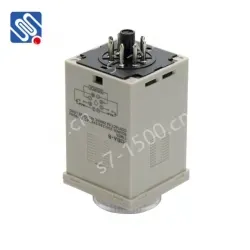 Meishuo H3BA-8 High Quality 24VDC/VAC Time Relay Miniature Size High Power Sealed Power-on Delay Time Relay for AC220V/DC12V