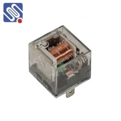 MEISHUO MAH 12V 5PINS DPDT Automotive Relay 5 Pin Transparent Leds 40A/60A/80A Series