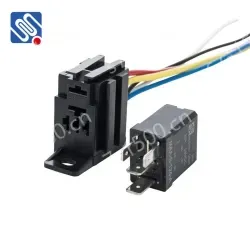 Meishuo MAA 12V 35A Waterproof Black Violet Relay Switch for Car New Reliability for Automobile Fog Lamp Air Conditioner