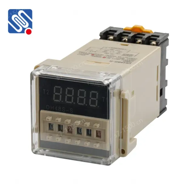 Meishuo DH48S-S AC 12v 24v 110v 5A Electricity Digital Cyclic Timer Delay Relays with Reset and Pause Function