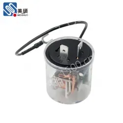 LED Electronic Flasher Relay 2P Nickel-plated Copper 12V 24V Sealed Protection for Turn Signal Conversion No Load