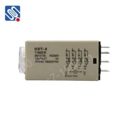 Meishuo H3Y-4 AC 24V 110V 220V 14pins 5A Small High Precision Power on Delay Time Relay