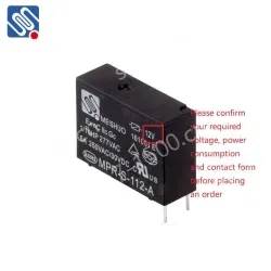 MEISHUO MPR-S-112-A Miniature 10a Power Relay 4pin 12v PCB Relays High Power Contact Load Sealed Start Relay for Condition