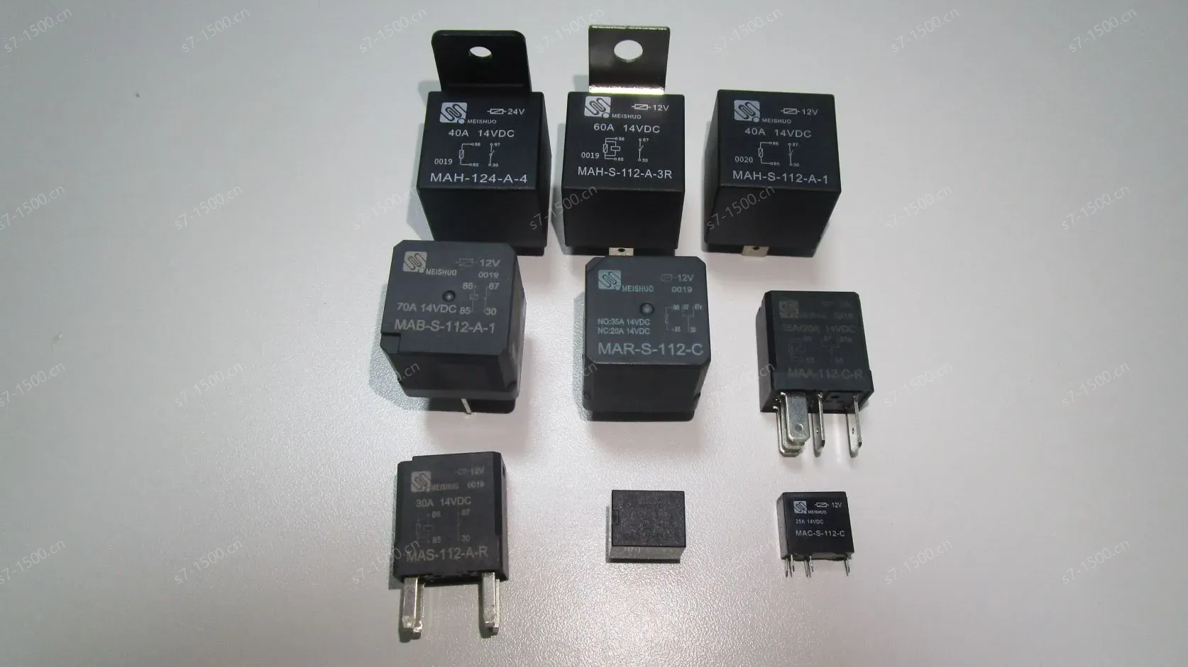 MEISHUO Mini Power Automotive 5v Relay MAD T78 T74 5pin 20A Small Size Pcb Type for Cars