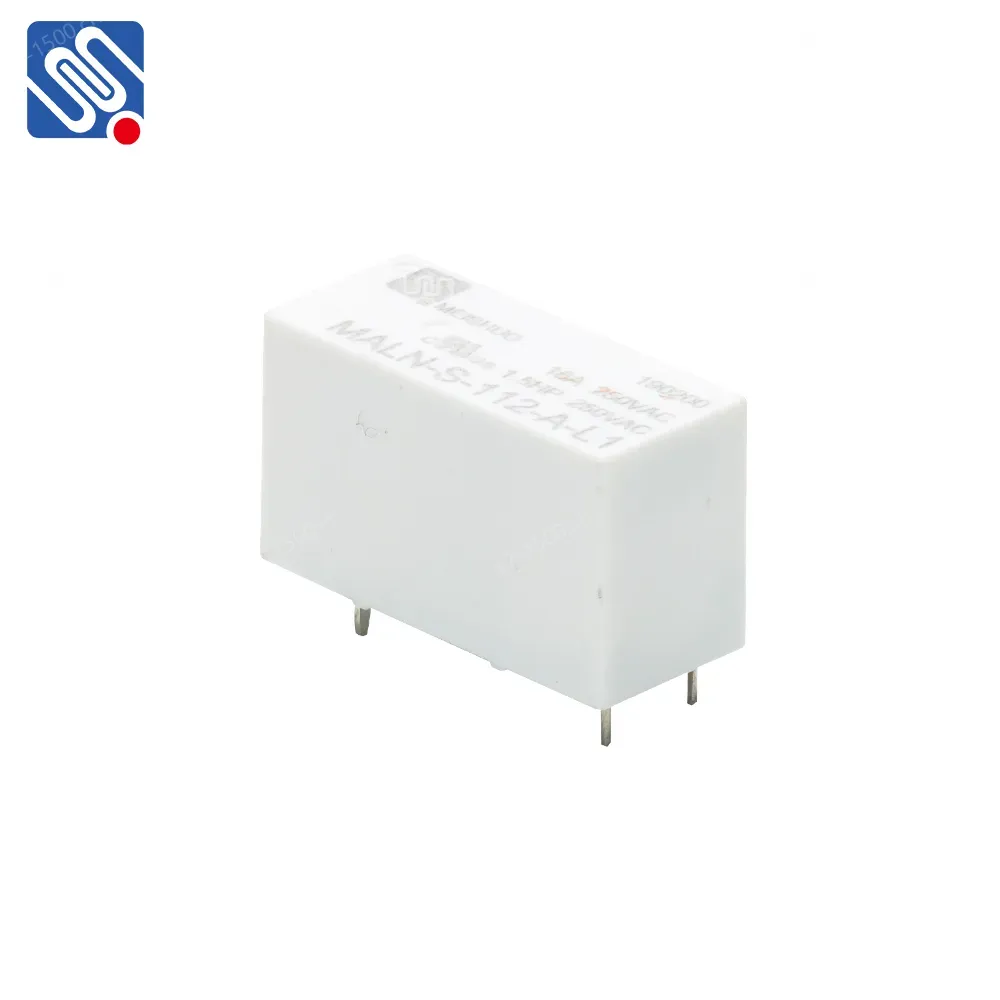 Meishuo MCA SPDT 3A 3-24VDC Electromagnetic Relay Sealed PCB Sign Relay Factory Supply