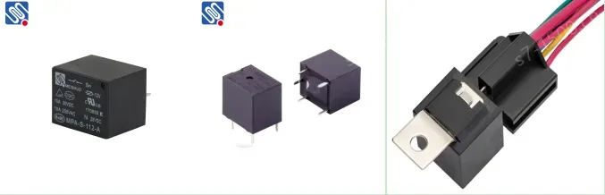 MEISHUO MAH-S-124-C-1 Changeover Type Car Automobile Relay JD1914 24 v 30a 60A 4pin 5pin JD1912