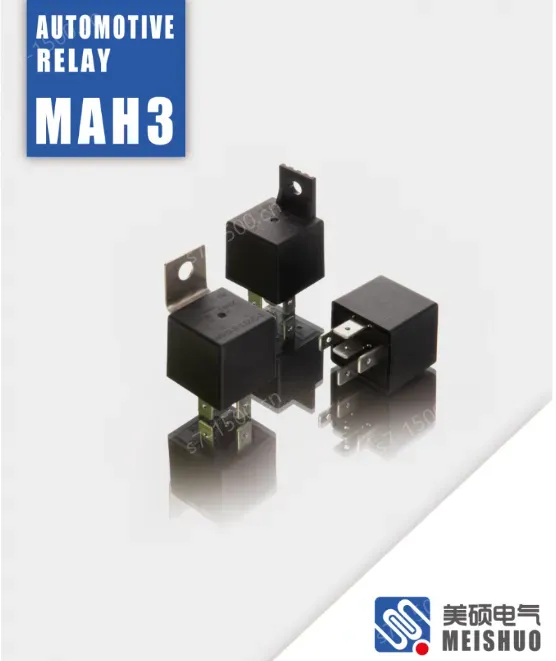 MEISHUO MAH-S-124-C-1 Changeover Type Car Automobile Relay JD1914 24 v 30a 60A 4pin 5pin JD1912