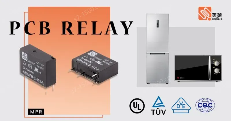 MEISHUO MPR-S-112-A air Condition Start Relay 3a Power Relay 5 Pin 12v