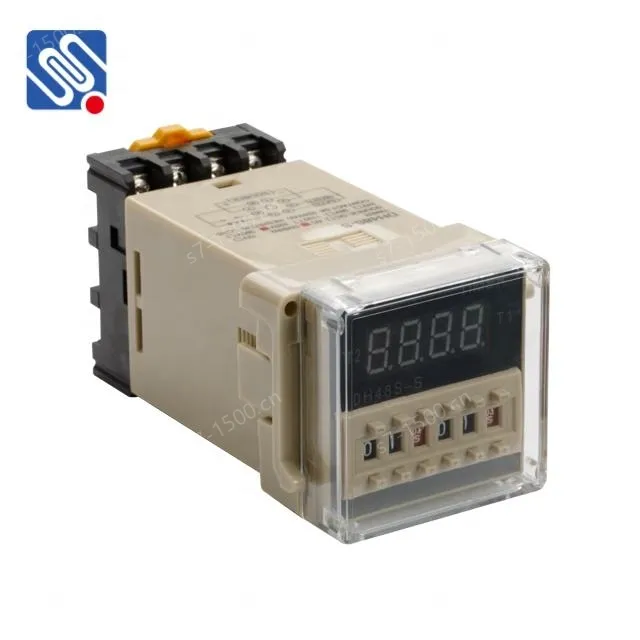 Meishuo DH48S-S AC 12v 24v 110v 5A Electricity Digital Cyclic Timer Delay Relays with Reset and Pause Function