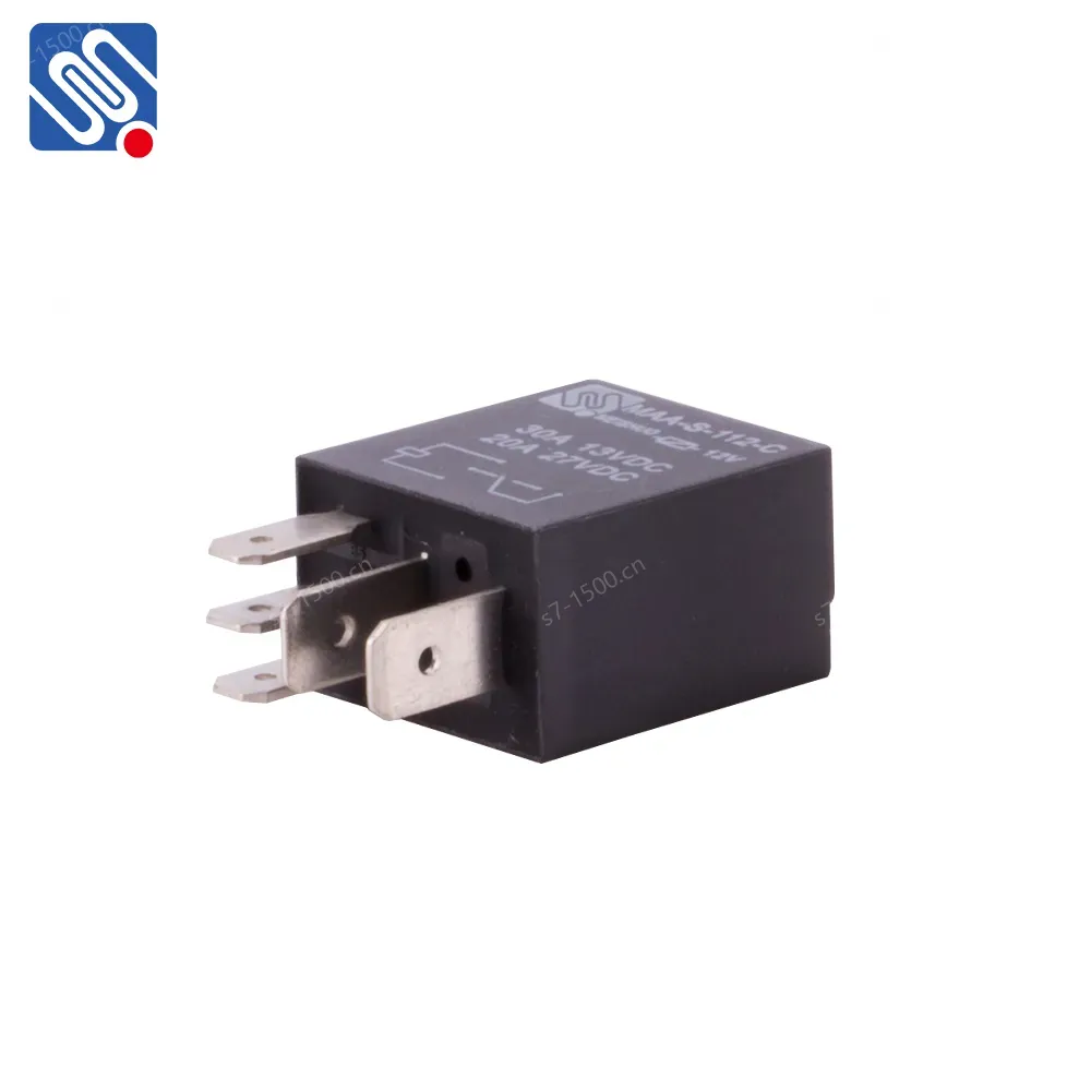 Meishuo MAA 12V 35A Waterproof Black Violet Relay Switch for Car New Reliability for Automobile Fog Lamp Air Conditioner