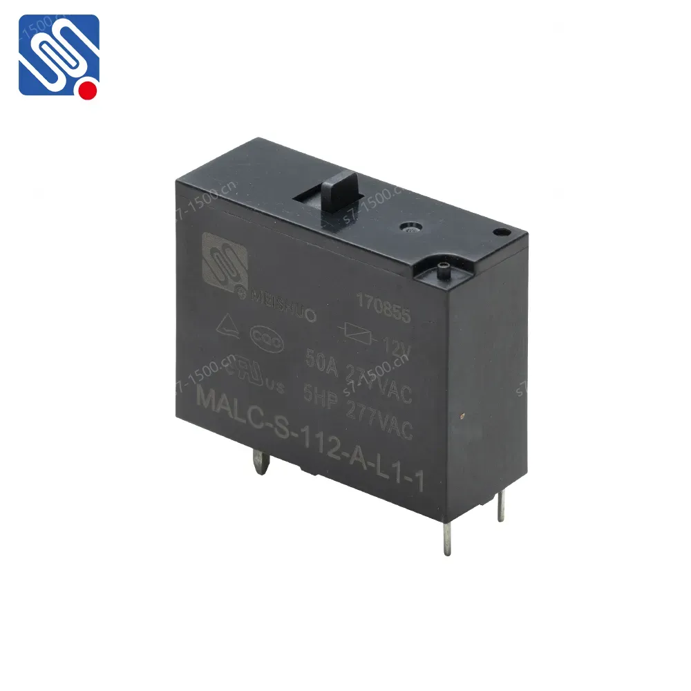 Meishuo MCA SPDT 3A 3-24VDC Electromagnetic Relay Sealed PCB Sign Relay Factory Supply