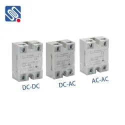 Meishuo SSR-10DD 5v DC to DC 10A Single Phase Solid State Relay High Reliability SSR Relay